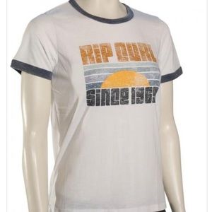 Rip Curl Sunset Ringer T-shirt - Small